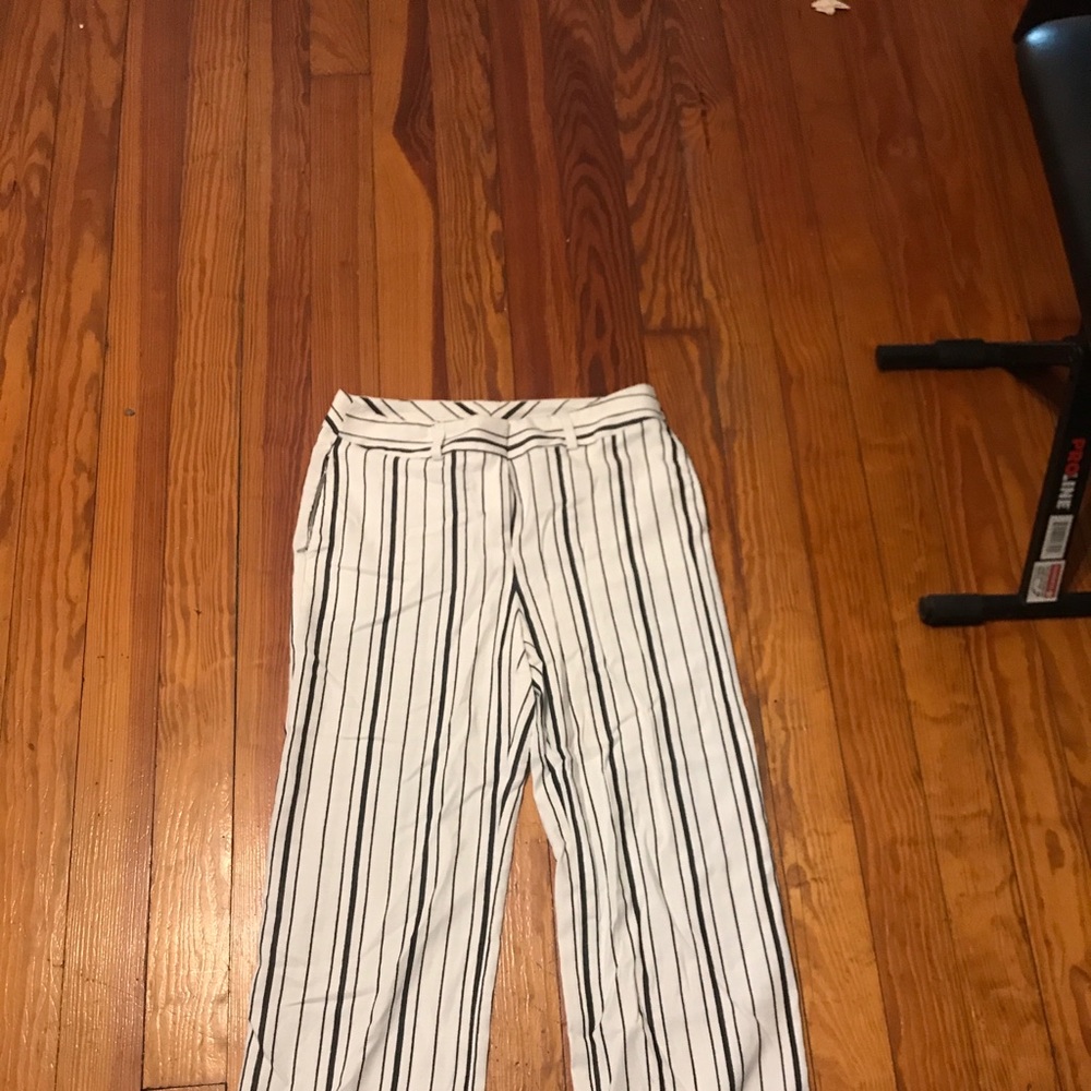 Chicos pinstripe pants, no tags inside